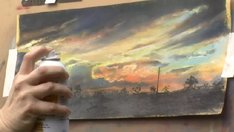 How to Use Pastels on Canvas, ehow.com